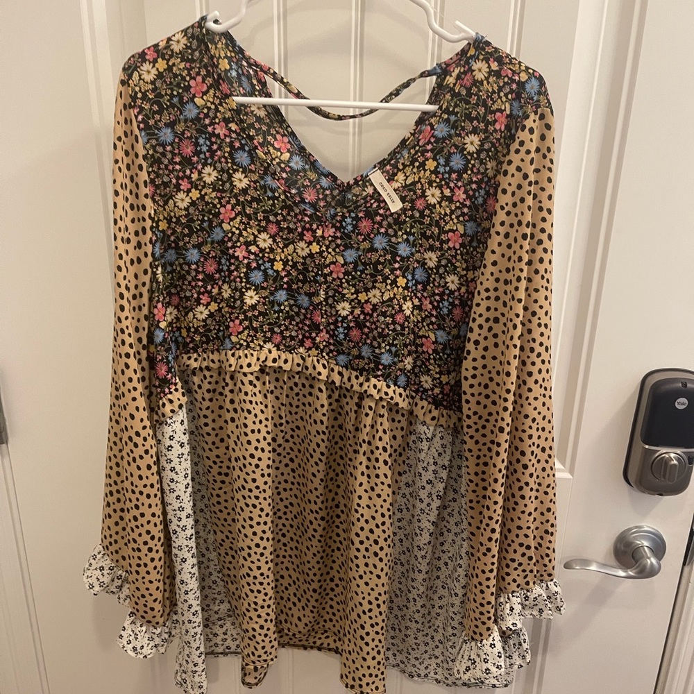 Plus size boutique top